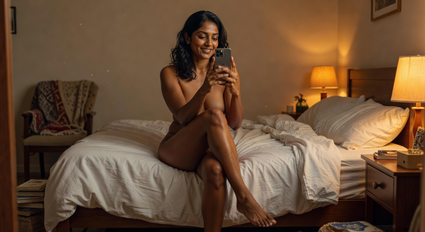 Jasmine Bedroom Selfie photo 3 — SexSagar