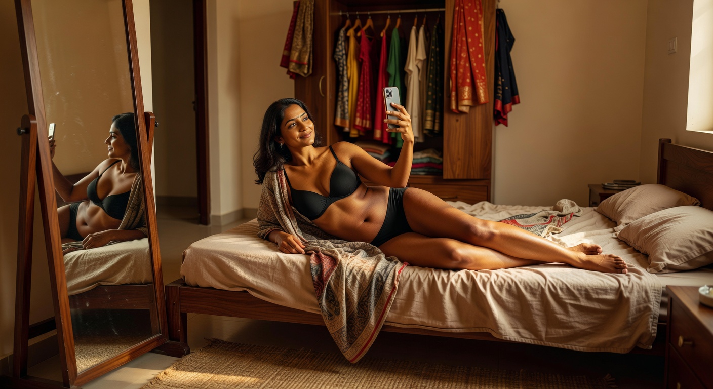 Manpreet Dressing Mirror photo 5 — SexSagar