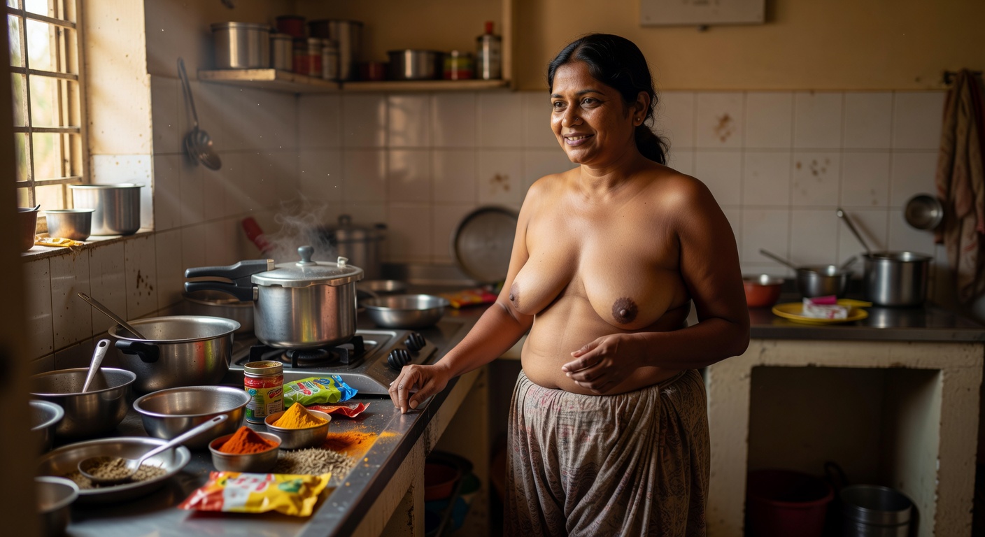 Paramjit Kitchen Nude photo 2 — SexSagar