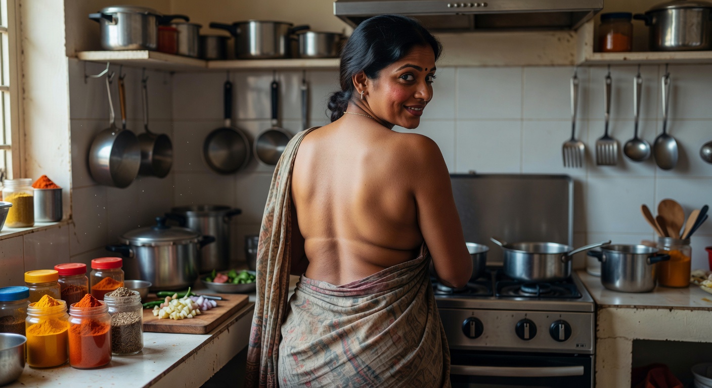 Paramjit Kitchen Nude photo 4 — SexSagar
