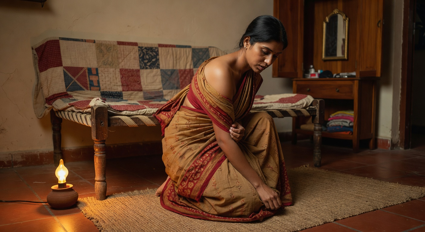 Sunita in Saree — Desi Undressing Set — Free Desi XXX Gallery - photo 7