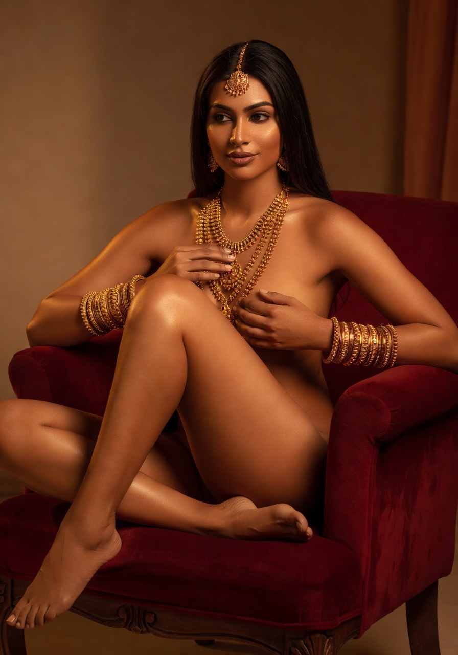 Deepika Traditional Bare photo 3 — SexSagar