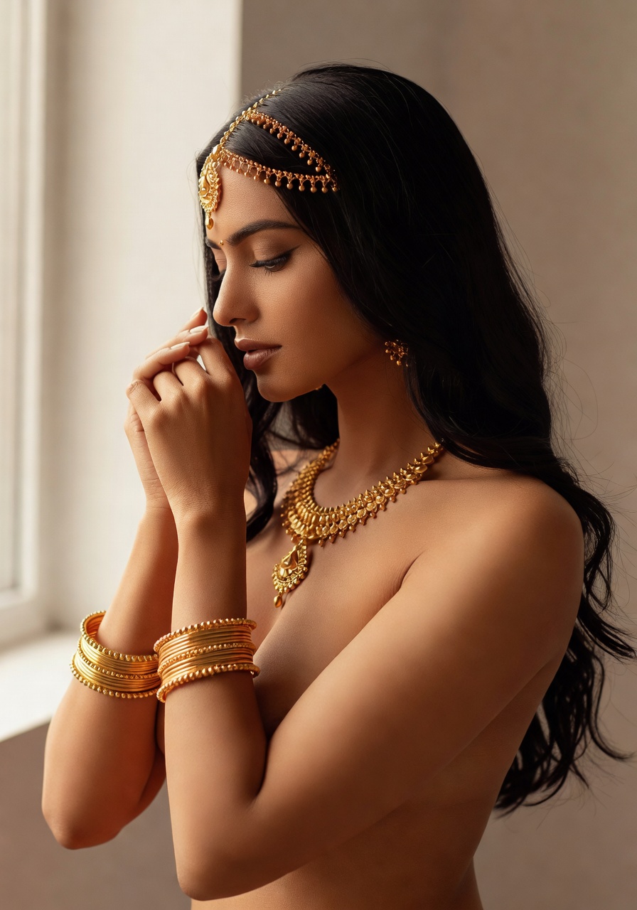 Deepika Traditional Bare photo 6 — SexSagar