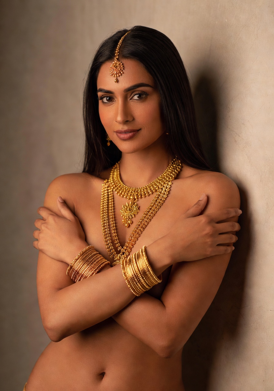 Deepika Traditional Bare photo 9 — SexSagar