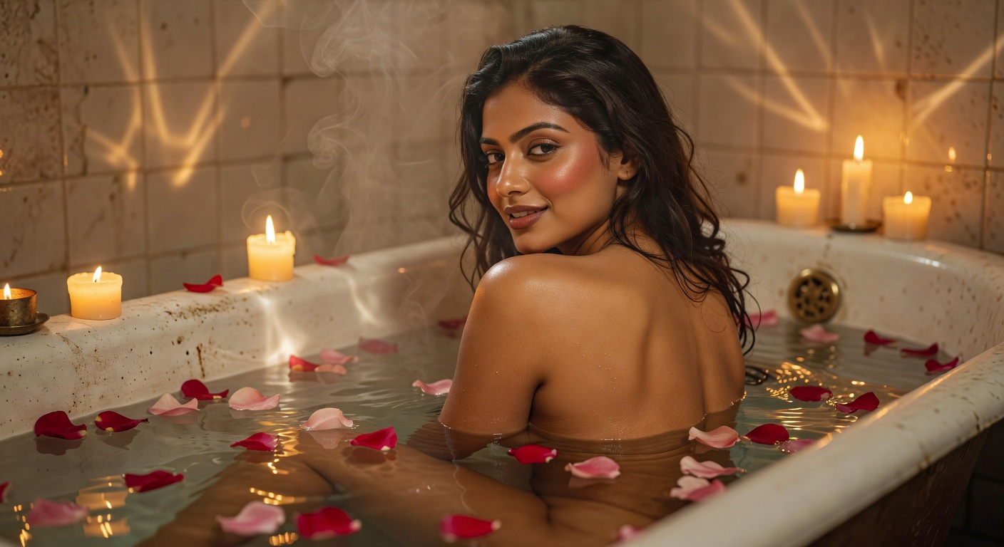 Jasmine Bath Scene photo 4 — SexSagar