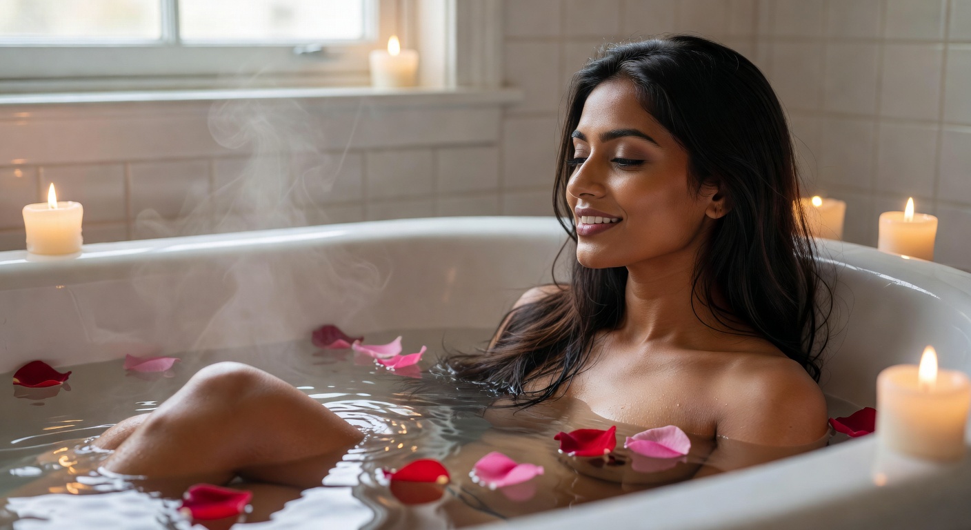 Jasmine Bath Scene photo 6 — SexSagar