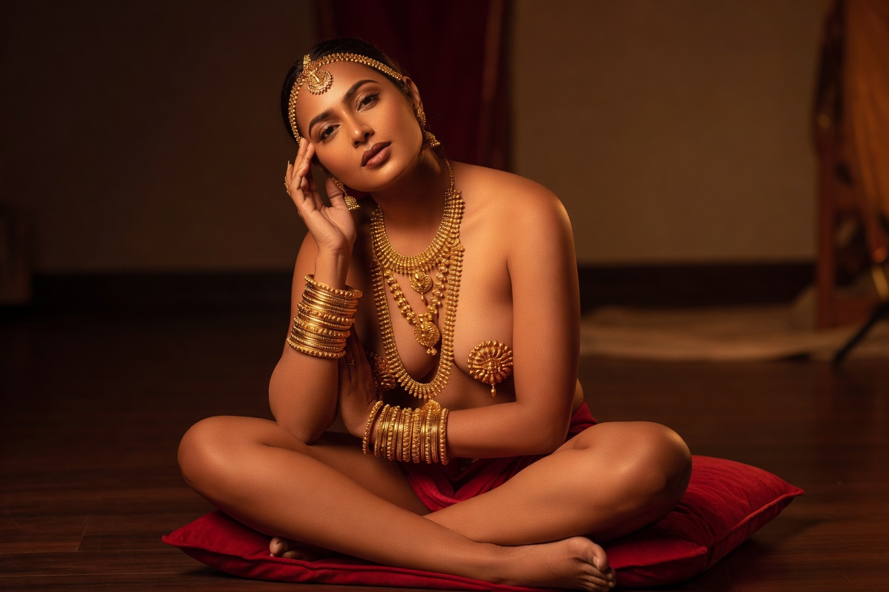 Nisha Traditional Bare photo 8 — SexSagar