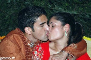 Couple Kissing Desi Public