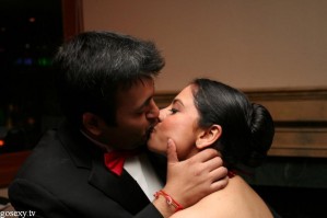 Party Kiss Desi Delhi Couple