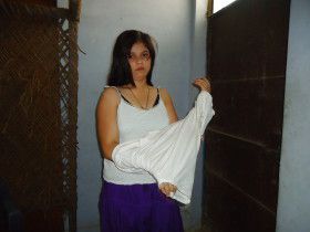 Indian Virgin Girl Removing Suit Salwar