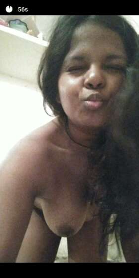 cute dark Tamil girlfriend nude