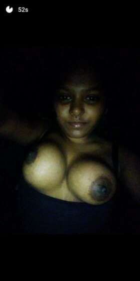 dark Tamil girlfriend nude